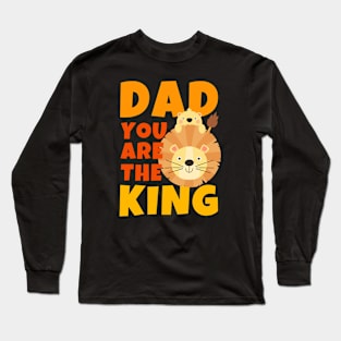 Dad You Are The King Lion Long Sleeve T-Shirt